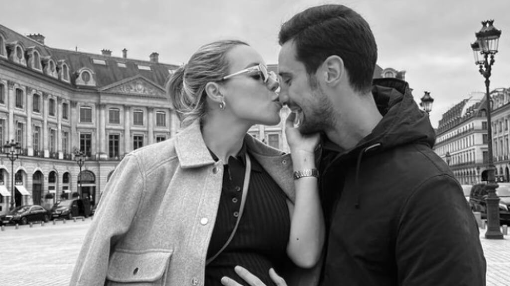 Alba Silva y Sergio Rico en una foto de redes sociales