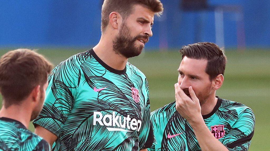 Leo Messi y Gerard Piqué en el Barcelona (Cordon Press)