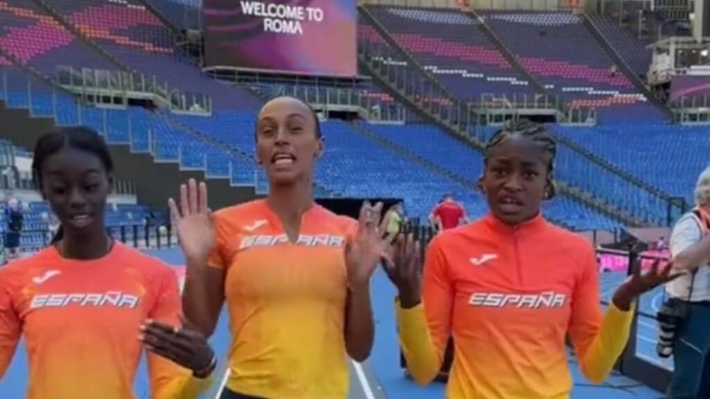  Peleteiro, Diame y Ebosele en el Estadio Olímpico de toma (@apeleteirob)