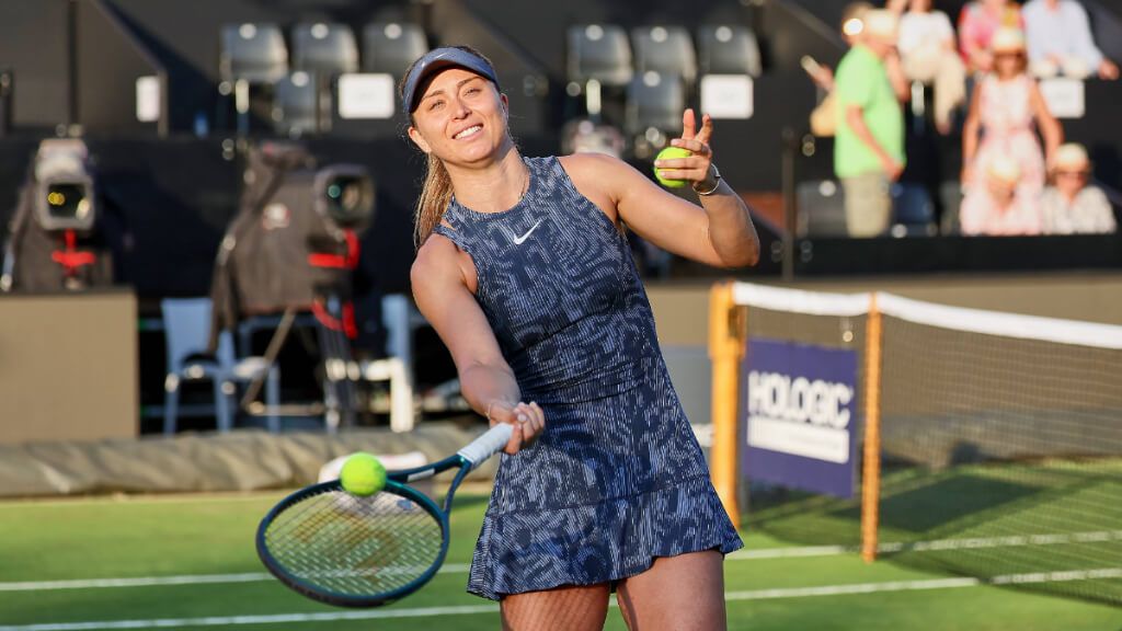 Paula Badosa en el torneo WTA 500 de Bad Homburg