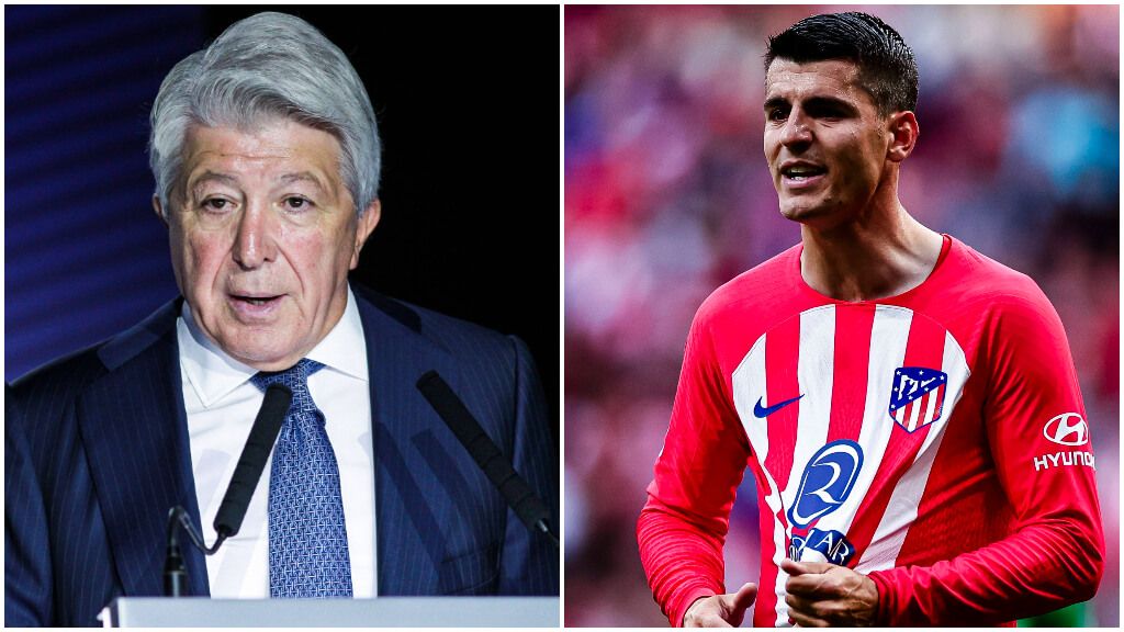 Enrique Cerezo y Álvaro Morata (Fotos: Cordon Press)