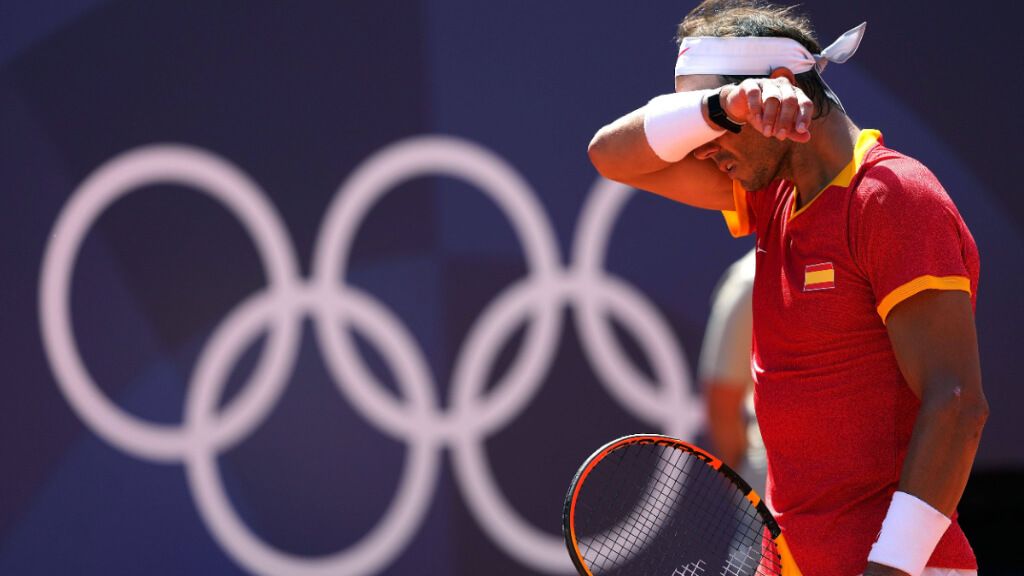  Rafa Nadal después de perder su partido con Djokovic (Cordon Press)