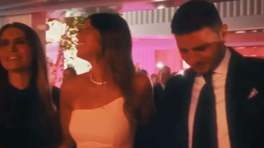 Joaquín Sánchez, con Susana Saborido y su hija Daniela