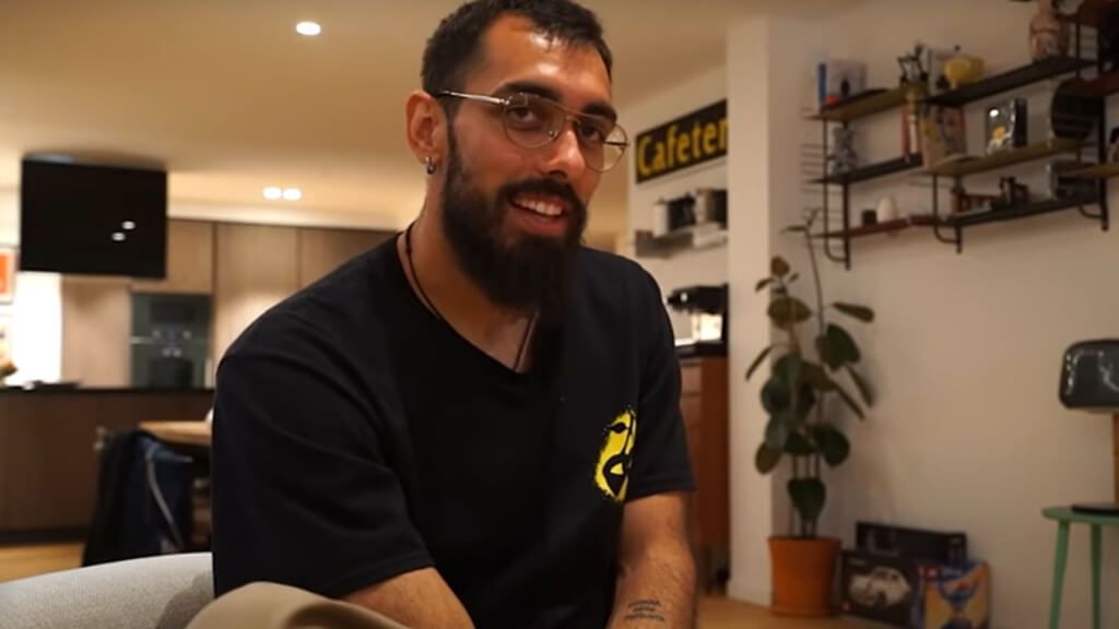  Borja Iglesias, en el canal de YouTube de Rodrigo Fáez