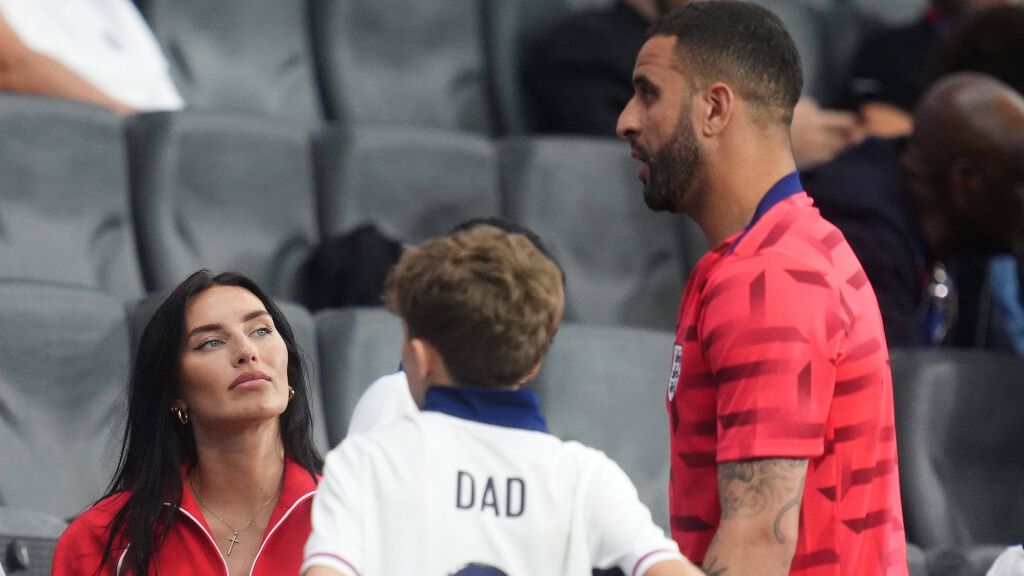  Kyle Walker junto a su esposa Annie Kilner (Cordon Press)