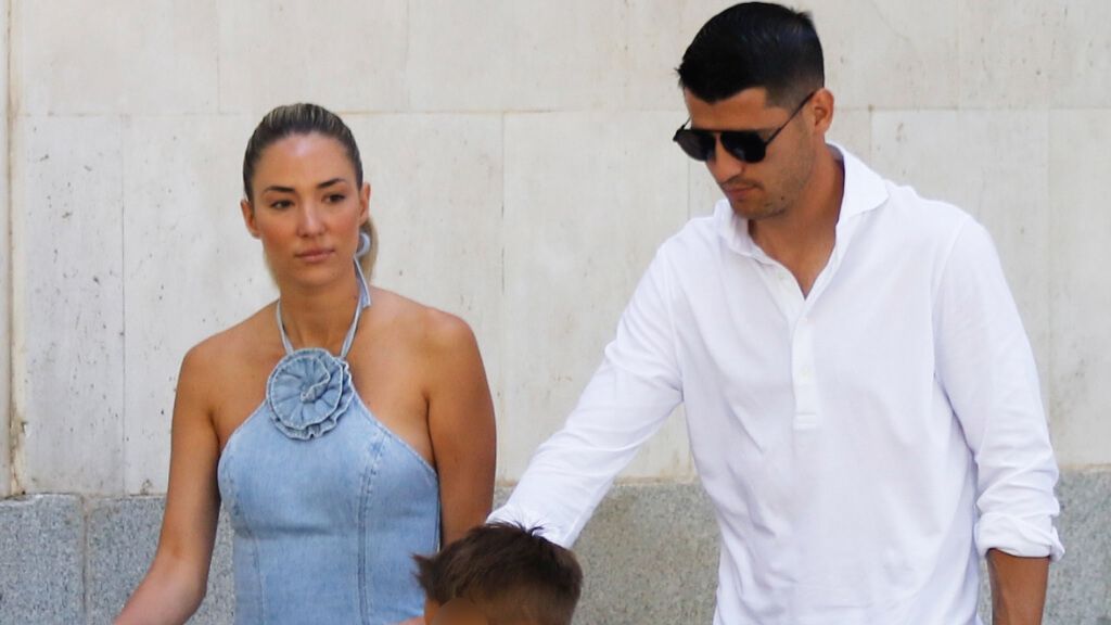  Álvaro Morata y Alice Campello, juntos en Madrid en septiembre