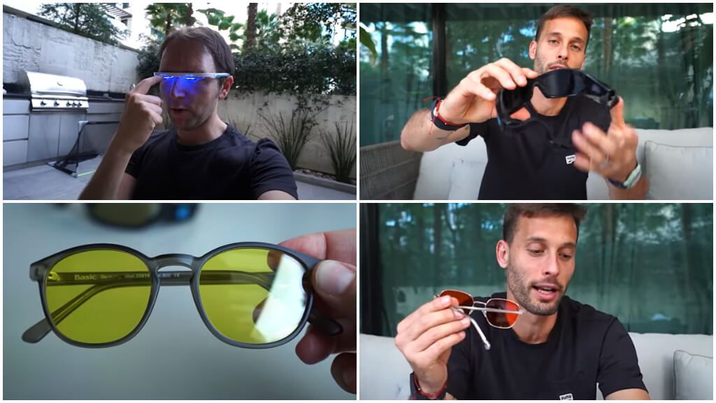  La colección de gafas de Sergio Canales (Fotos: YouTube)