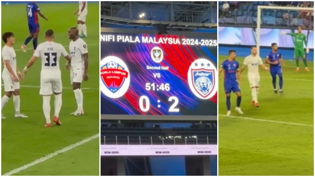  Jesé Rodríguez durante un partido con el Johor Darul (Fotos: @aurahruiz)