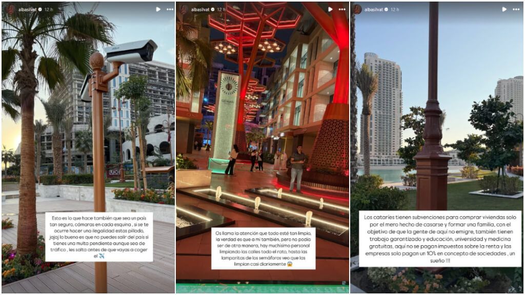 Alba Silva, sobre la vida en Doha, Qatar (Fotos: @albasilvat)