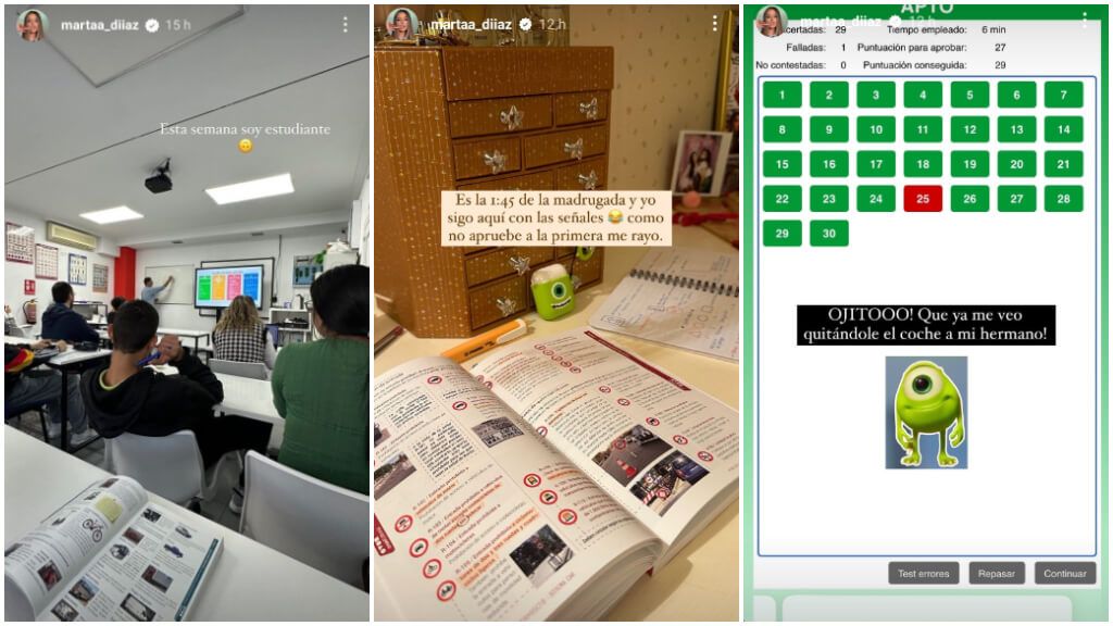  Marta Díaz, sobre su carnet de conducir en redes (Capturas tomadas de @SuperViiral en X)