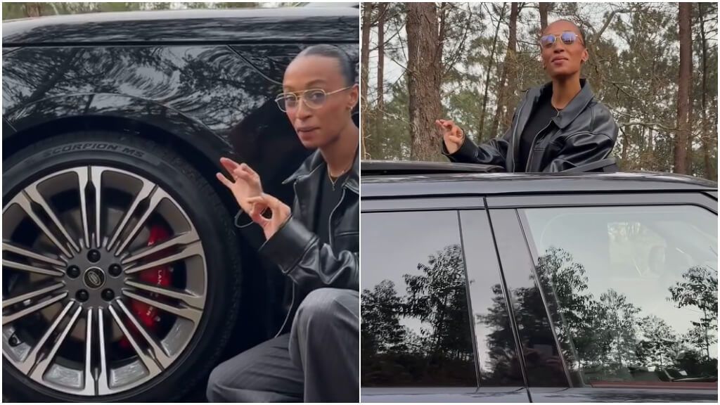  Ana Peleteiro y su nuevo Range Rover Sport (Fotos: @apeleteirob)