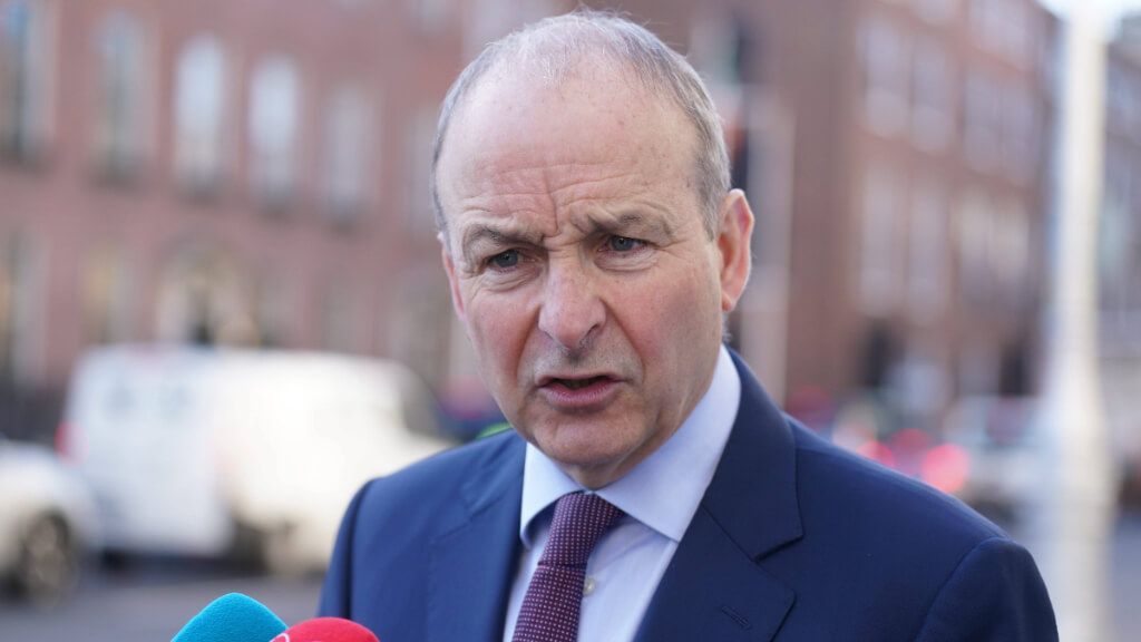 Micheál Martin, sobre el tema de McGregor (Cordon Press)