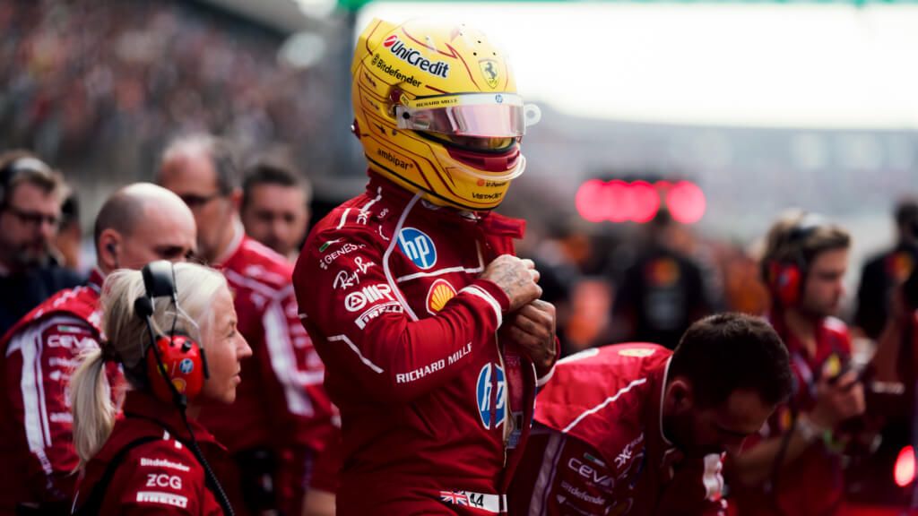  Lewis Hamilton, durante el Gran Premio de China.
