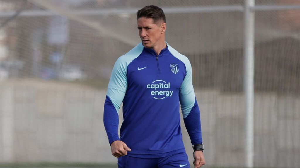 Fernando Torres en el Atlético de Madrid B (Europa Press)