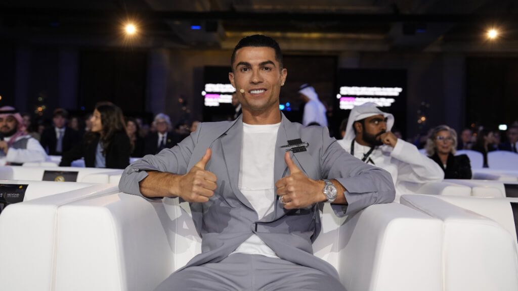  Cristiano Ronaldo en los Globe Soccer Awards (Europa Press)