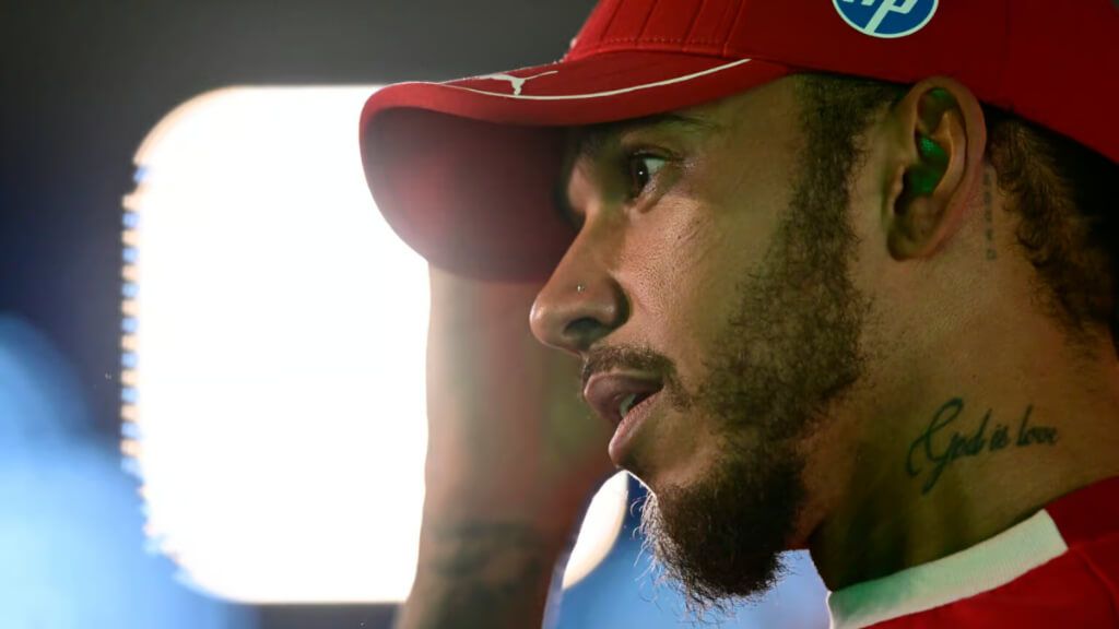 Lewis Hamilton, durante el Gran Premio de Arabia Saudí.