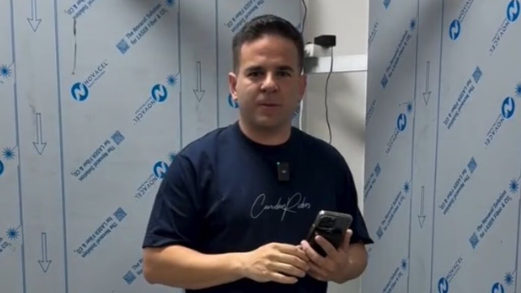  Ángel Gaitán habló del sistema que tiene en su casa para mantener la electricidad.