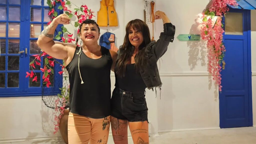 La Locomotora Oliveras en el restaurante de Mamma Mia (@locomotoraok)