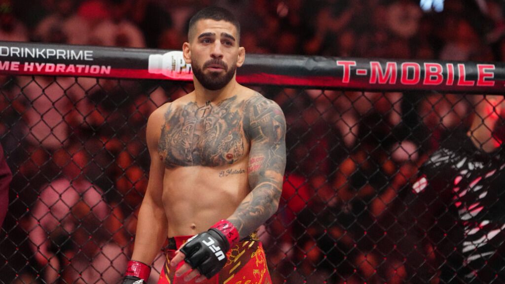  Ilia Topuria en un combate de la UFC (Cordon Press)