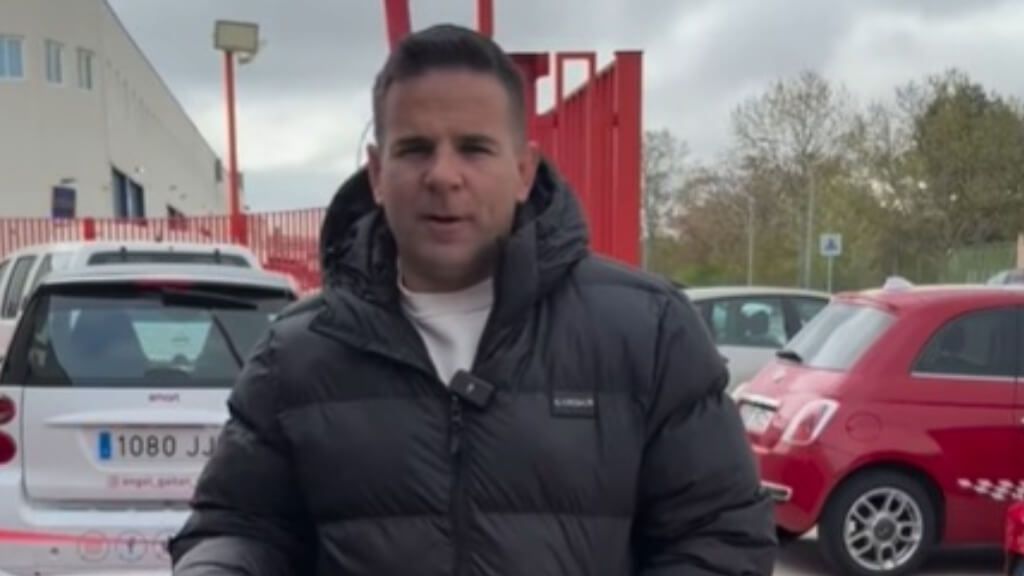  Ángel Gaitán, durante uno de sus vídeos que sube a sus redes (foto: captura Ángel Gaitán insta