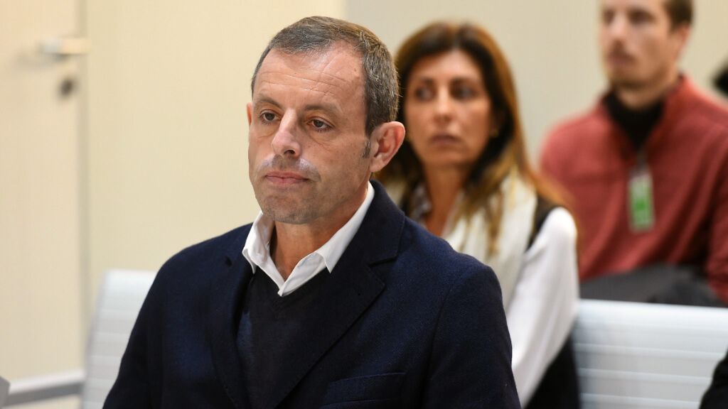  Sandro Rosell en un juicio (Europa Press)