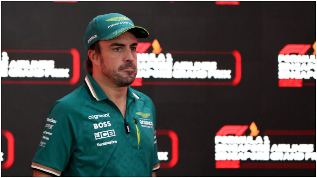  Fernando Alonso, piloto de Aston Martin. (Fuente: Cordon Press)