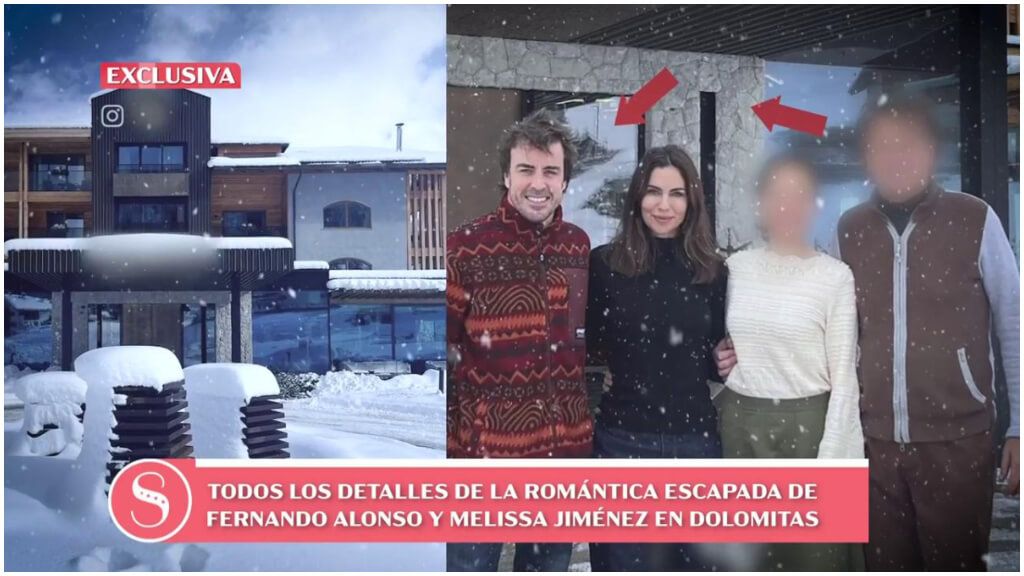  La escapada romántica de Melissa Jiménez y Fernando Alonso.