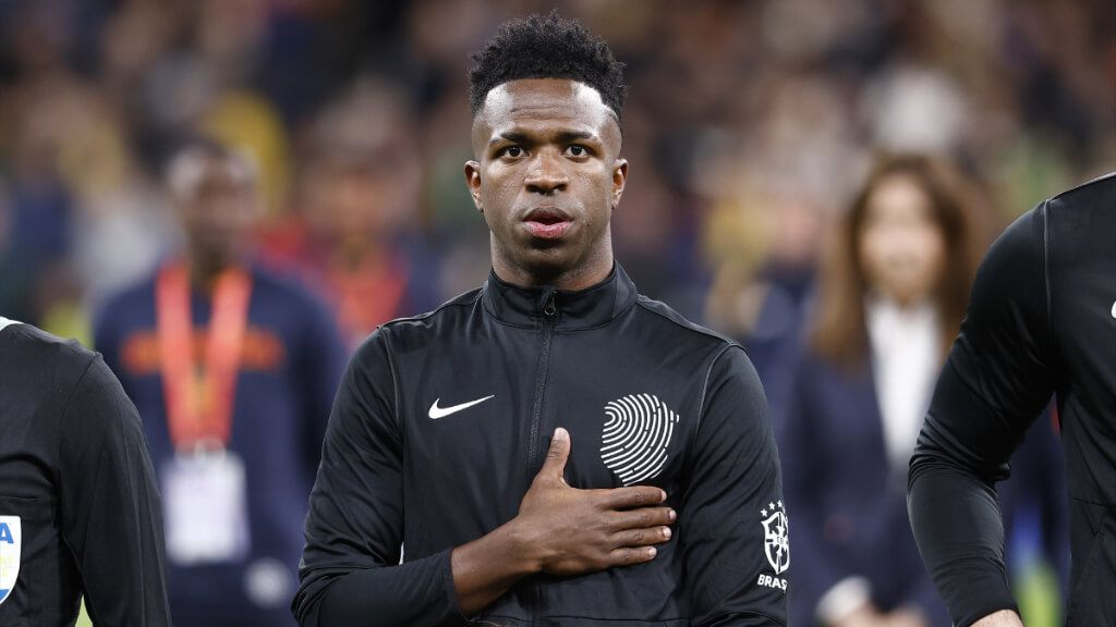 Vinicius, en el partido contra España (Europa Press)