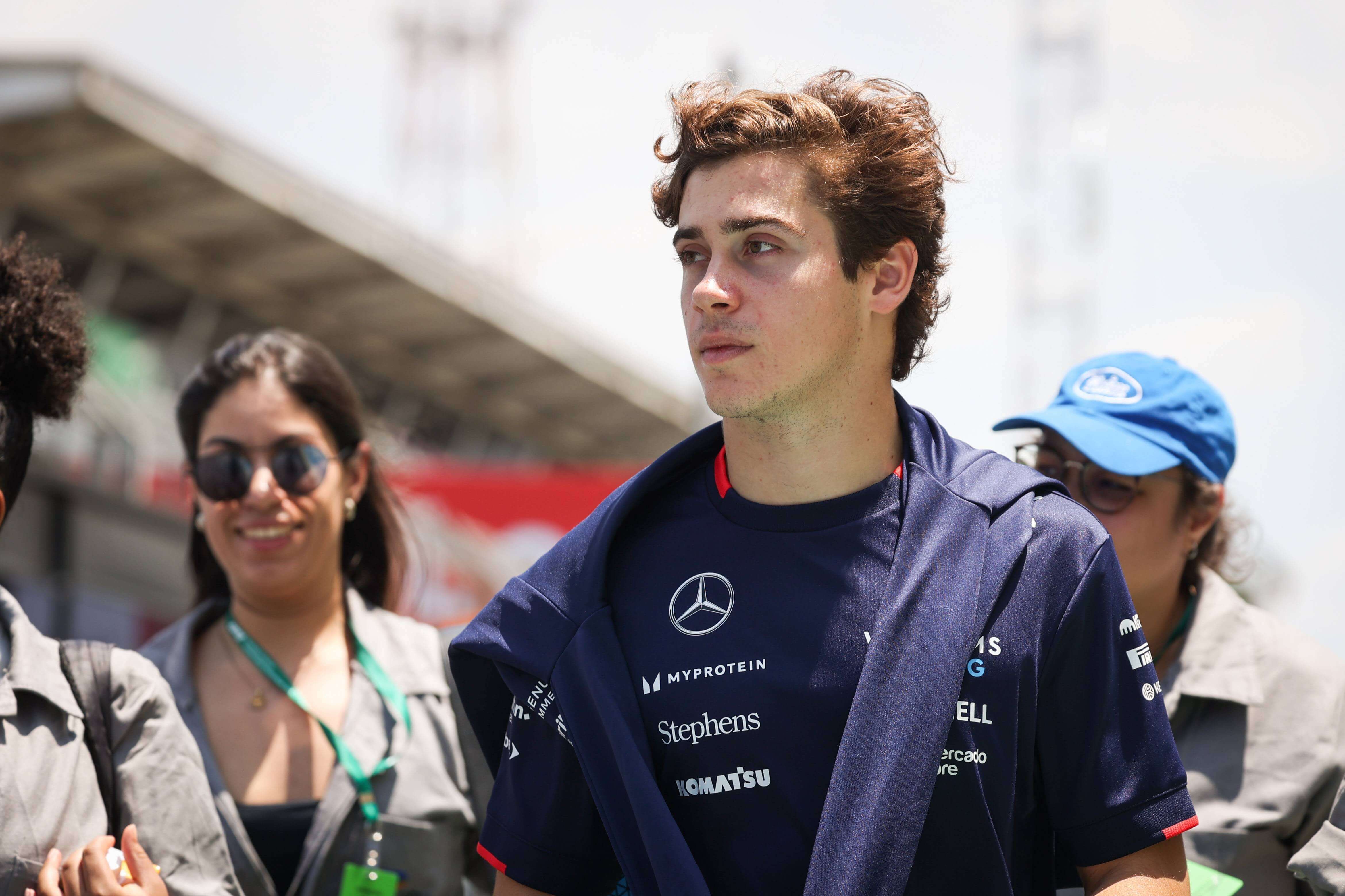 Franco Colapinto, en el GP de Sao Paulo.