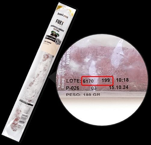  Fuet español retirado del mercado por Salmonella (Fuente: bonArea)