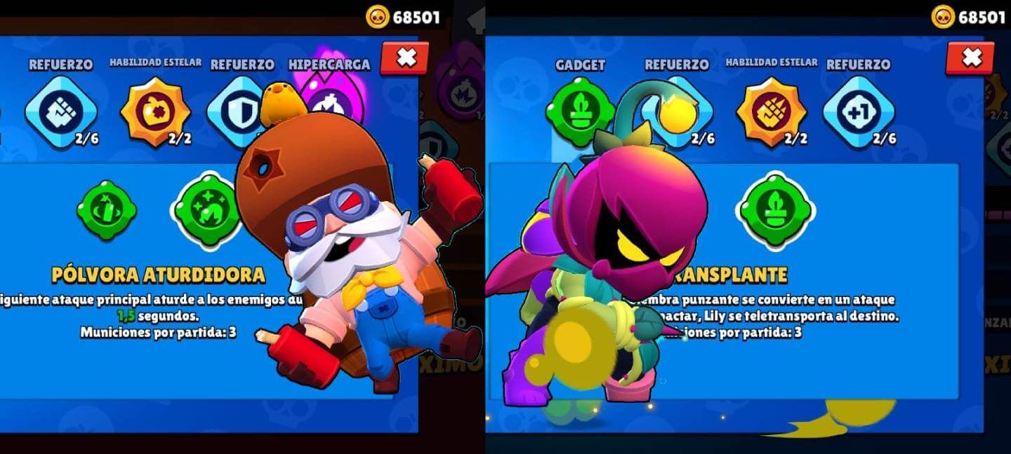 Los gadgets de Lily y Dynamike que recibirán cambios en Brawl Stars