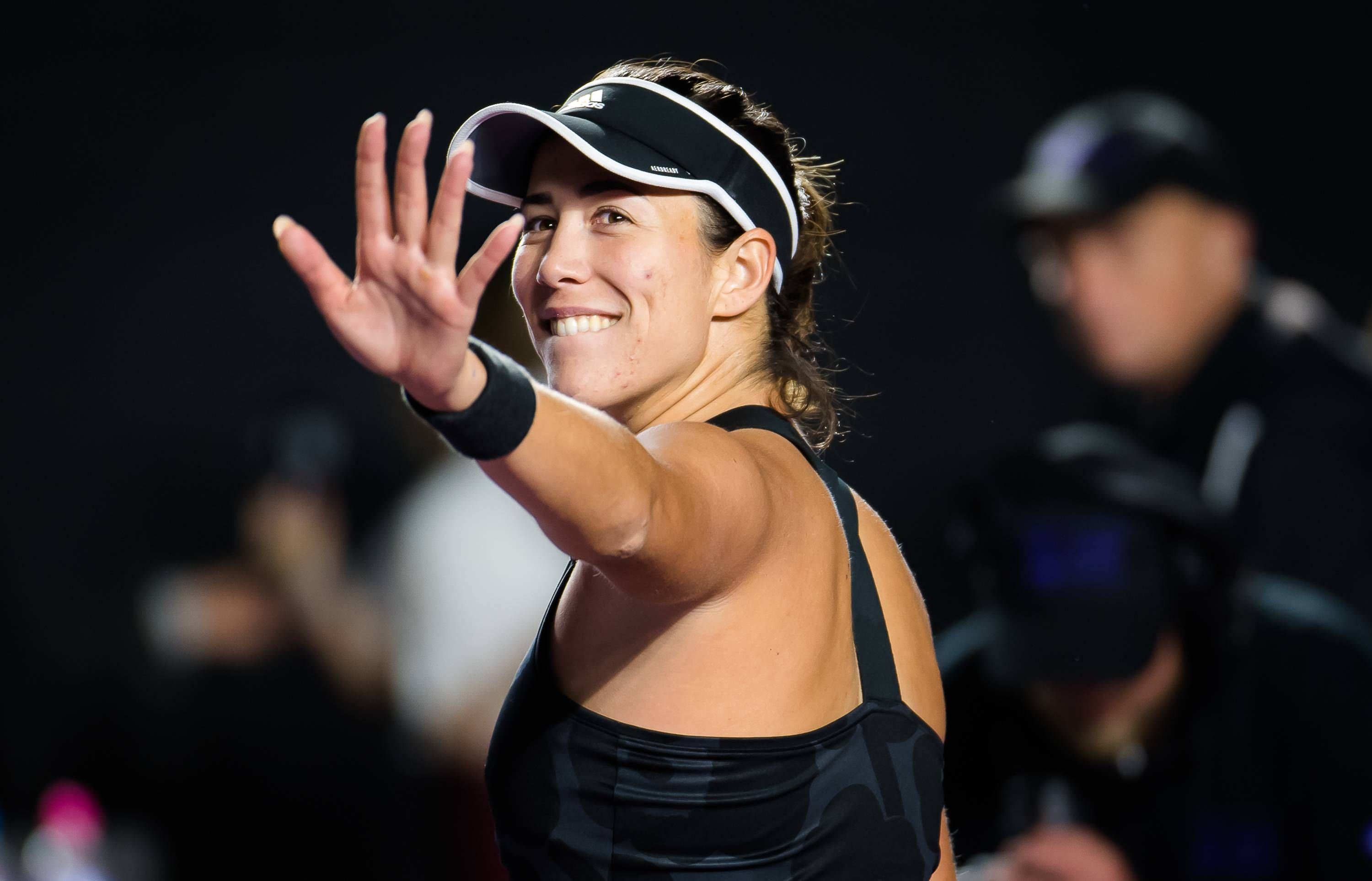  Garbiñe Muguruza, durante las Finales WTA.