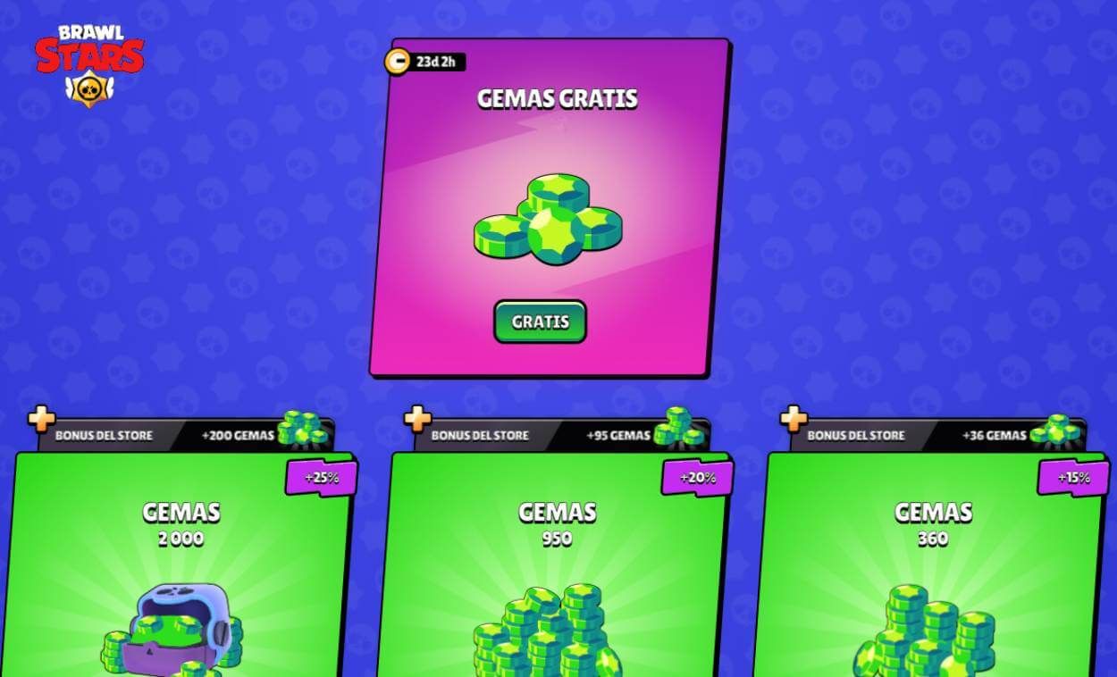  Las gemas gratis de cada temporada en la Supercell Store de Brawl Stars