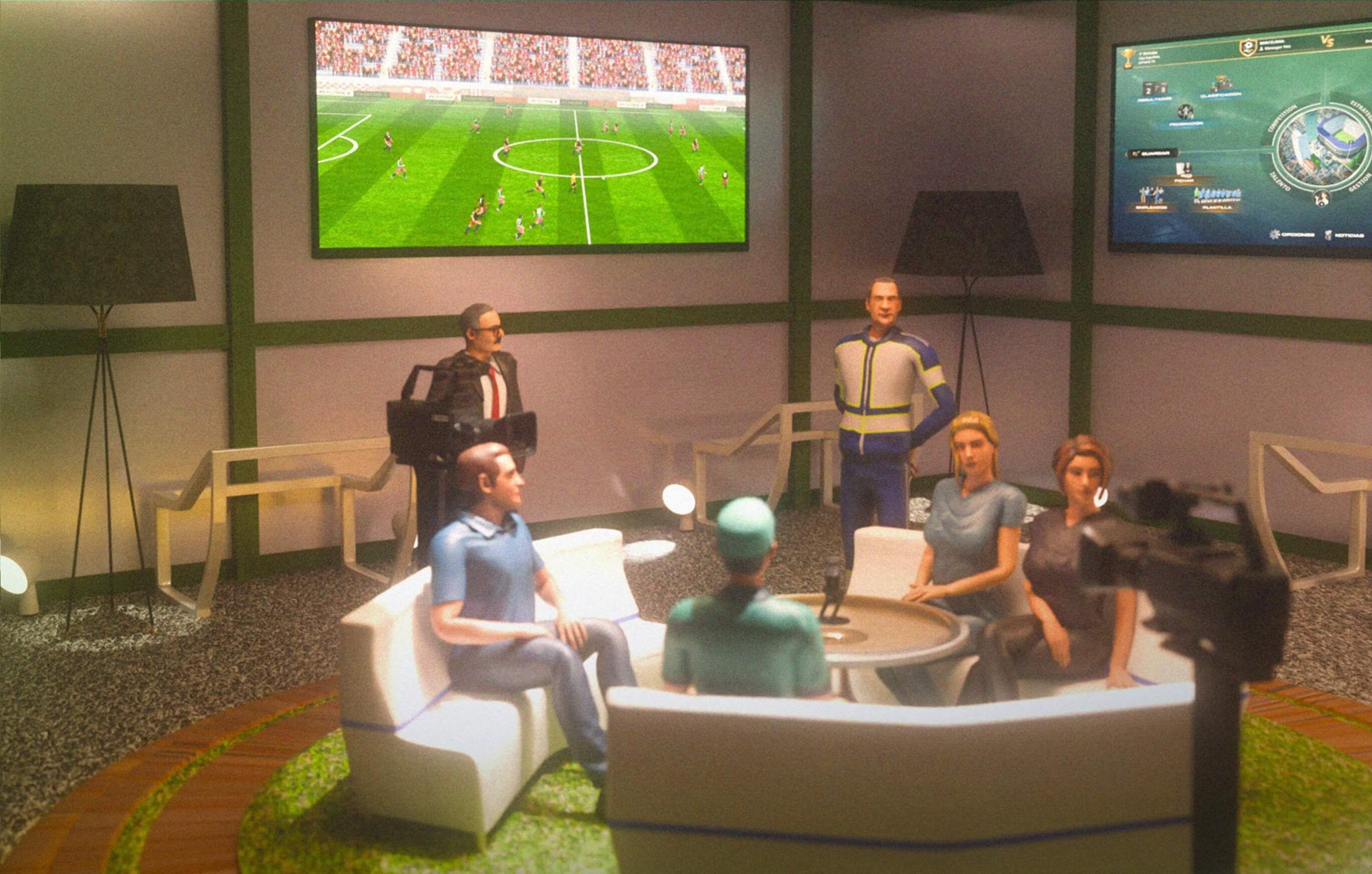  Imagen promocional de PC Fútbol.