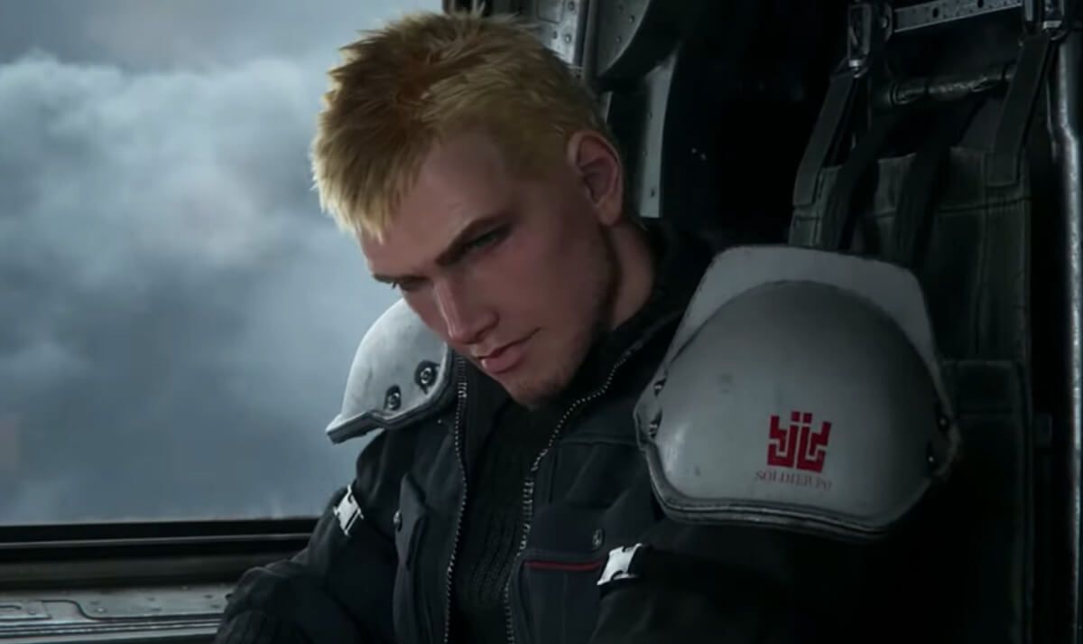  El aspecto inicial de Glenn durante su época como soldado.