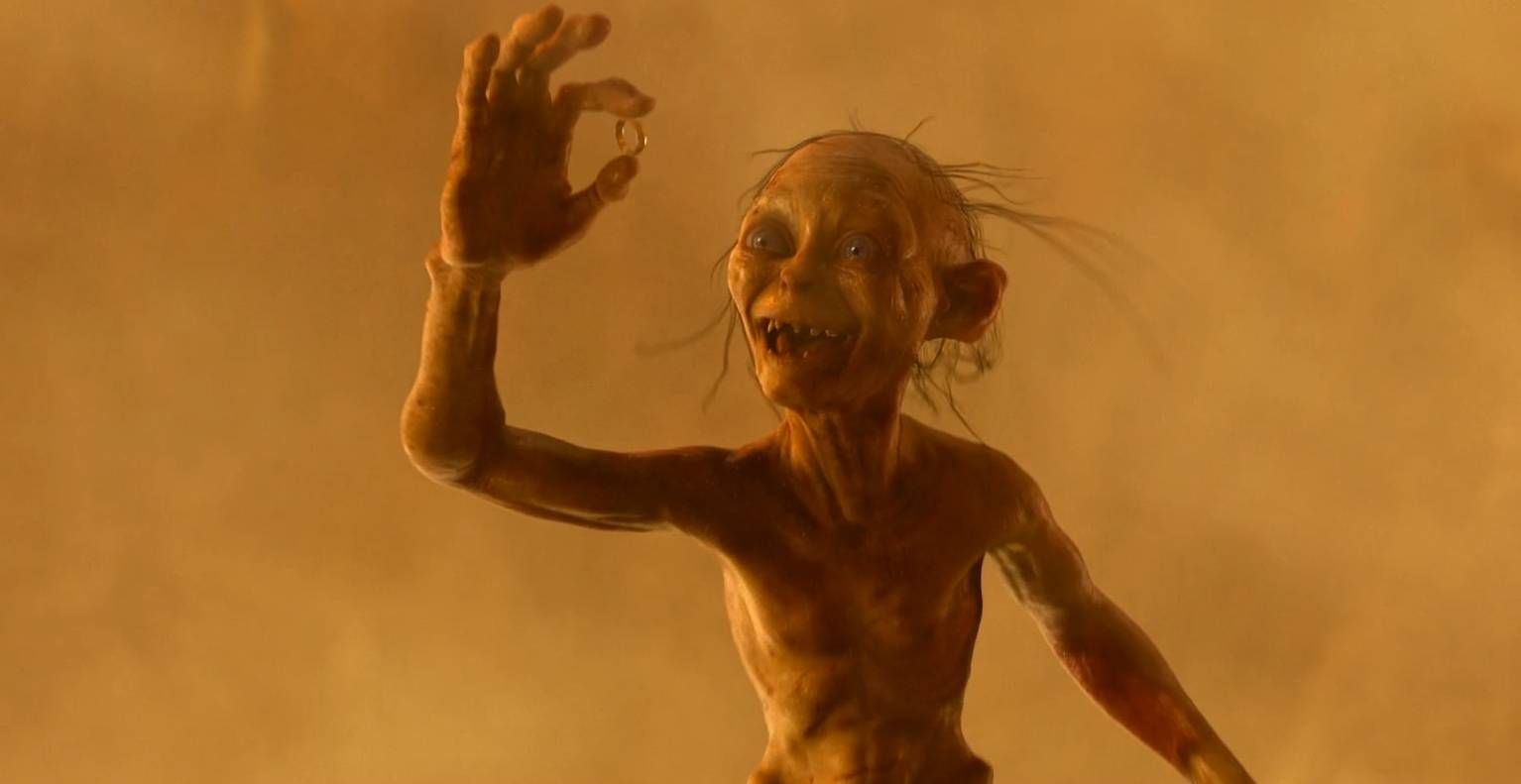  Gollum en El Señor de los Anillos: El Retorno del Rey