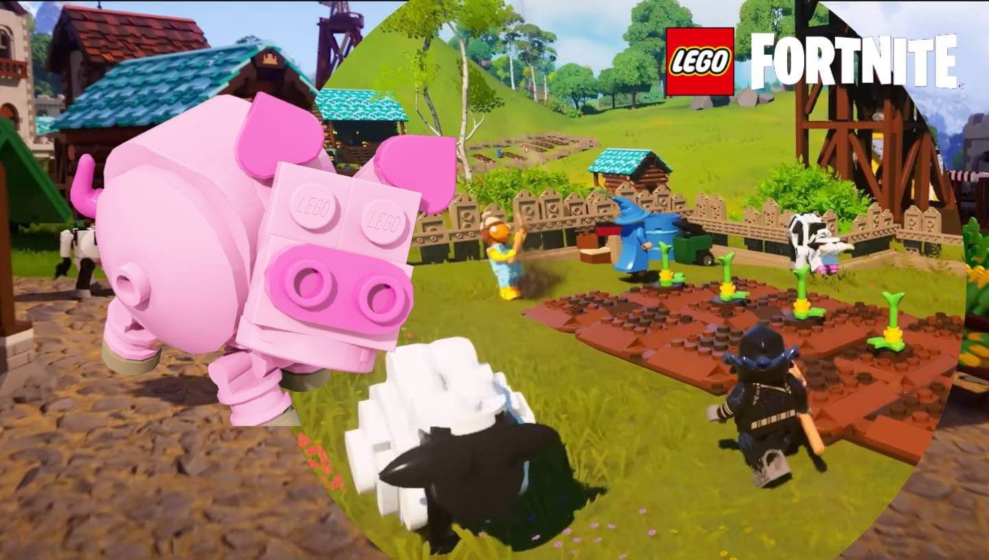  Las granjas en LEGO Fortnite