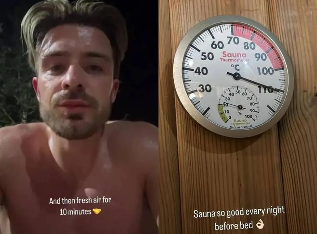 El ritual de Jack Grealish para estar en plena forma (Instagram: @jackgrealish)