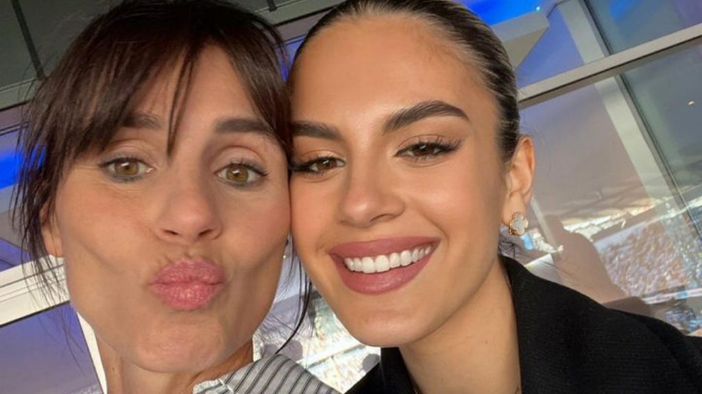  La hija mayor de Guardiola junto a su mujer