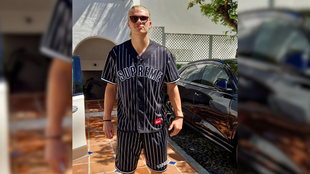  Haaland, durante sus vacaciones.