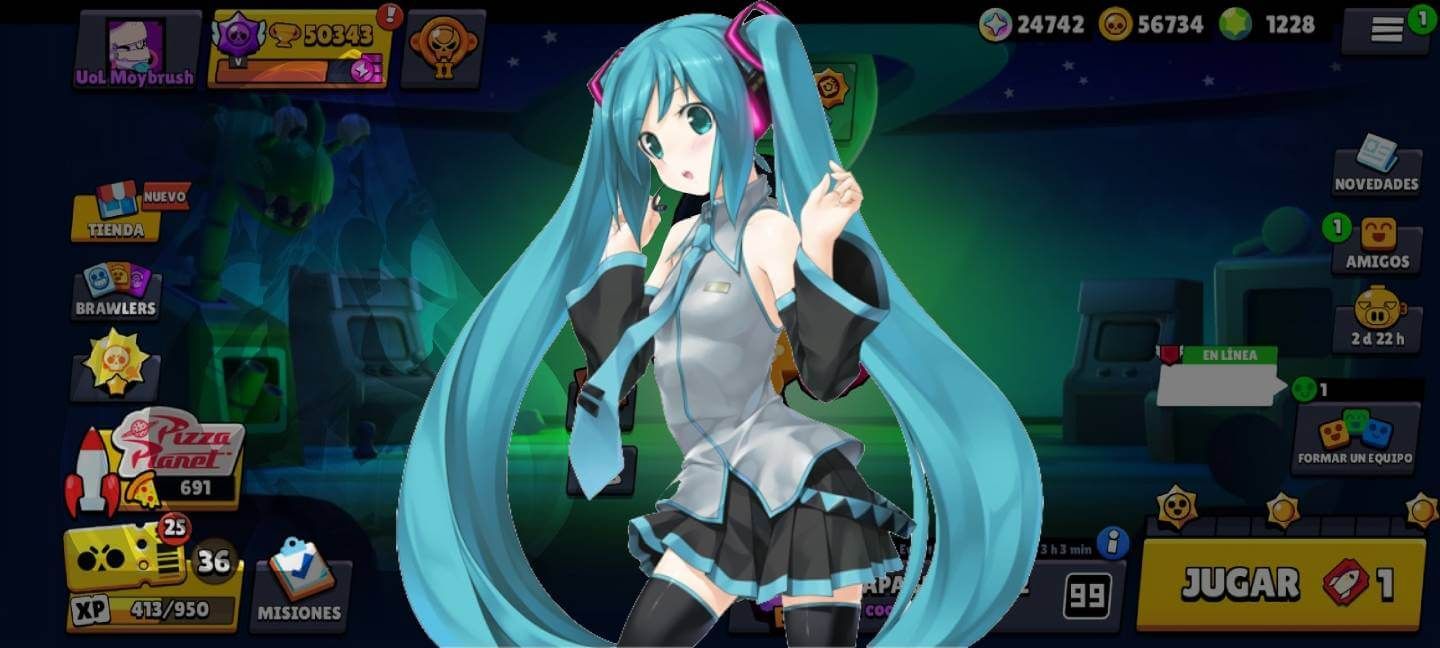  Hatsune Miku en Brawl Stars, una colaboración a base de teorías