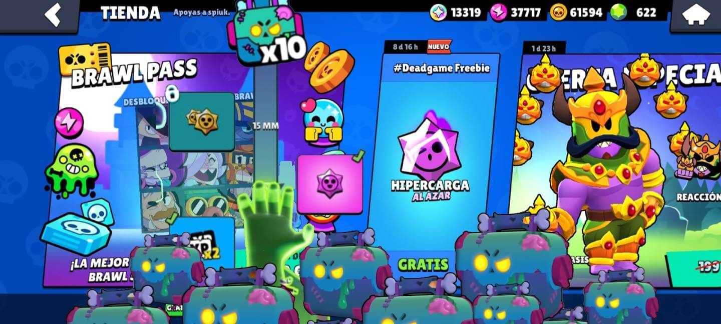  La Hipercarga gratis del evento de Brawl-O-Ween 2024 en Brawl Stars