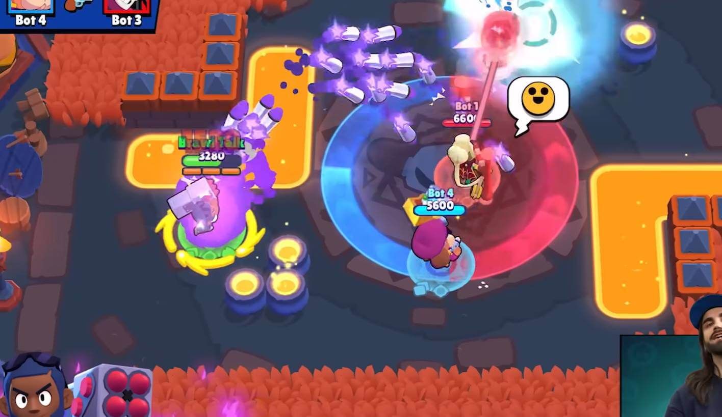  Brock, una de las nuevas Hipercargas de Brawl Stars
