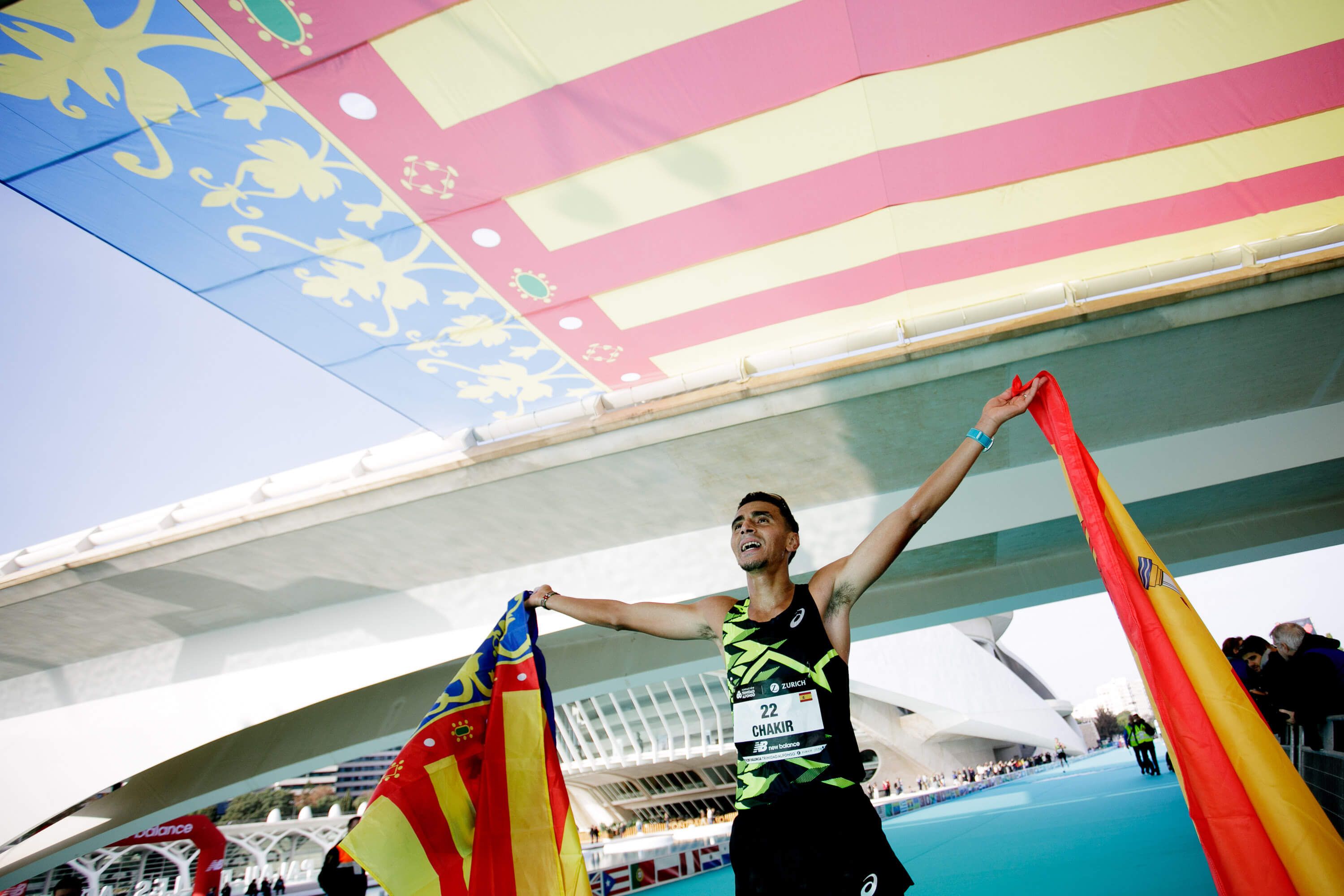  Ibrahim Chakir gana la Maratón Valencia 2024