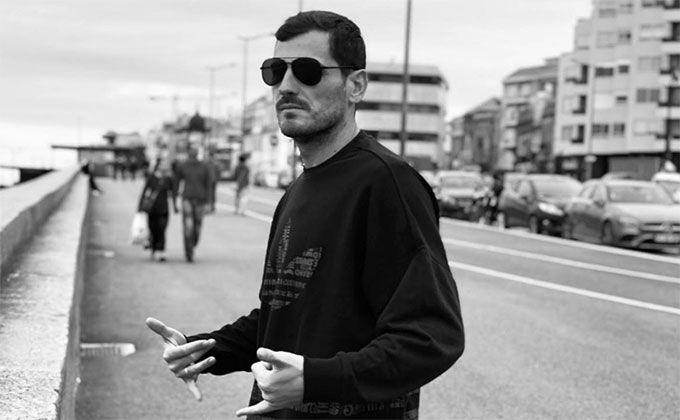  Iker Casillas posa en su Instagram.