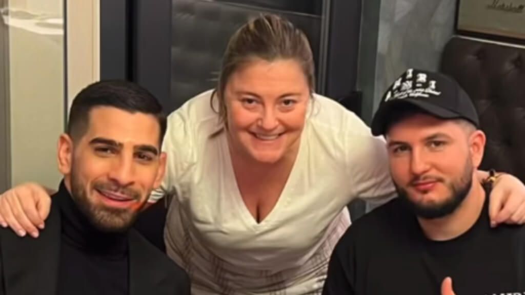  Ilia Topuria y Omar Montes visitan el restaurante de la hija de Florentino Pérez