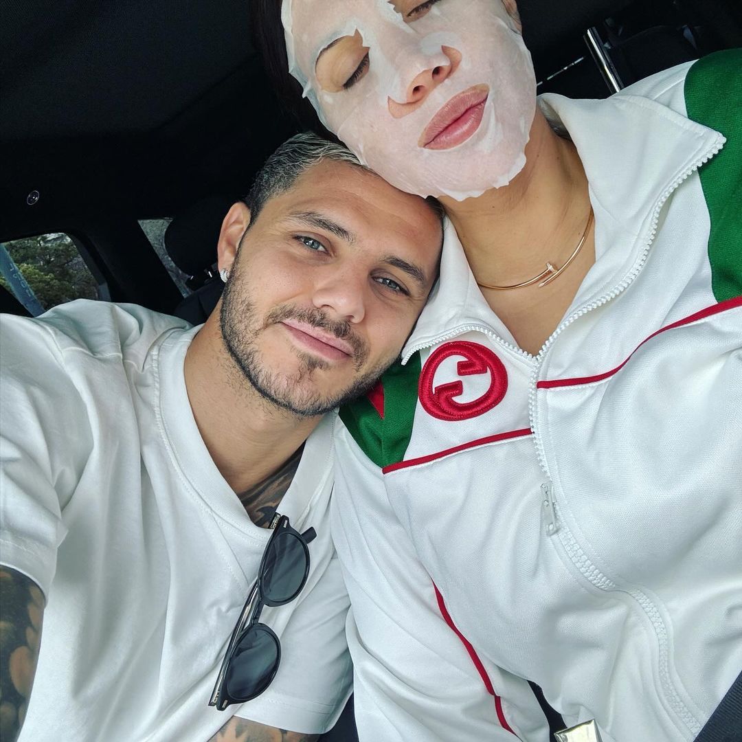  Imagen de Wanda Nara con Mauro Icardi en su visita a Argentina (@mauroicardi)