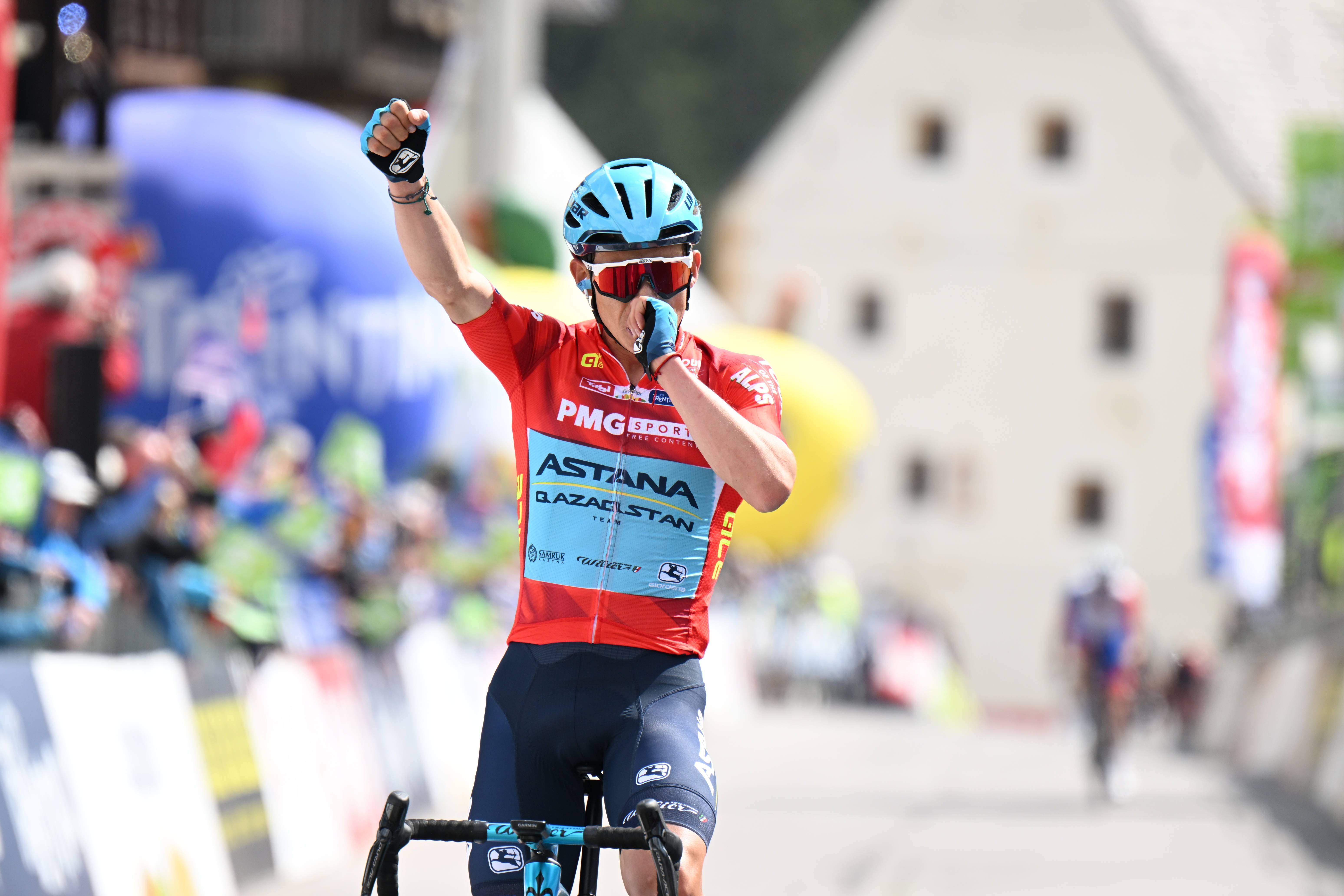 Miguel Ángel López con Astana.