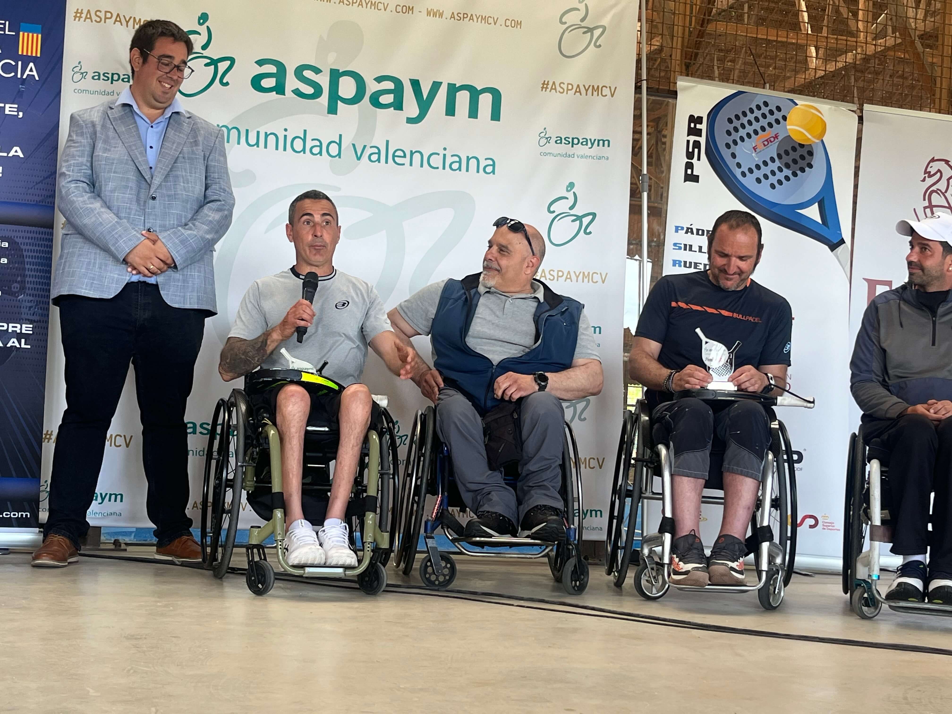 Master nacional de padel en silla de ruedas