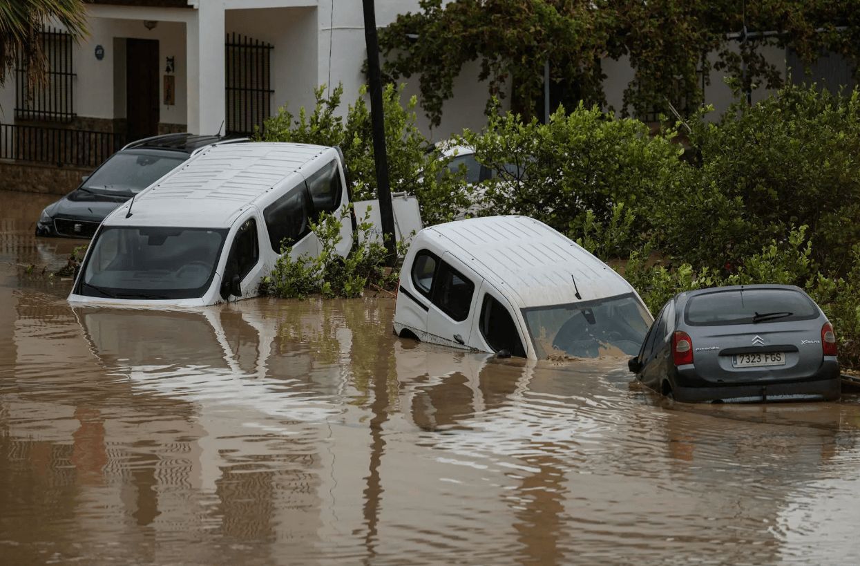 Inundaciones por la DANA en Valencia.
